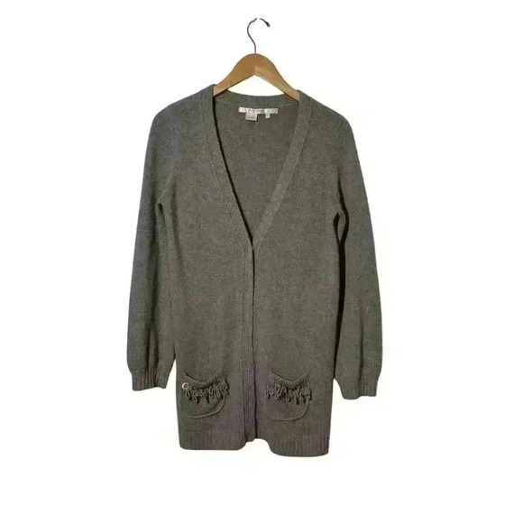 Nougat London Women 1 Cashmere/Angora Blend Sweater Quiet Luxury Long Sleeve - Picture 1 of 10